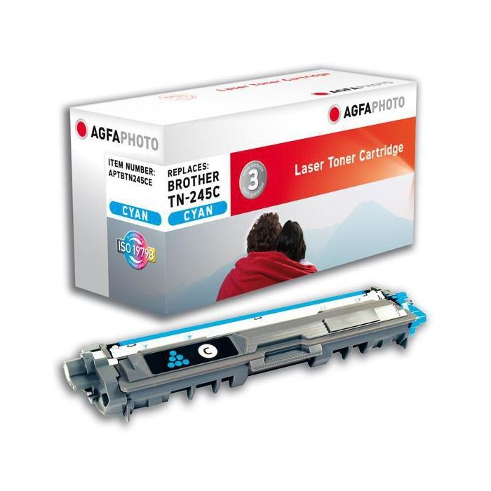 AgfaPhoto 2200 pages, cyan, replacement for Brother TN-245C AgfaPhoto 2200 pages, cyan, replacement for Brother TN-245C