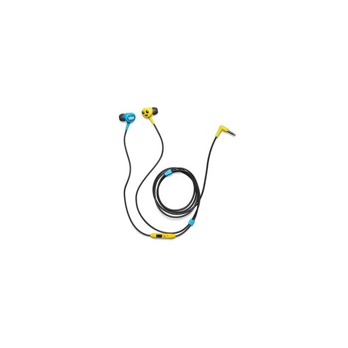 Power A Auriculares con Cable para Nintendo Switch, Diseño Peely, NSHS0228-01, Ajuste Personalizable, Micrófono en Línea