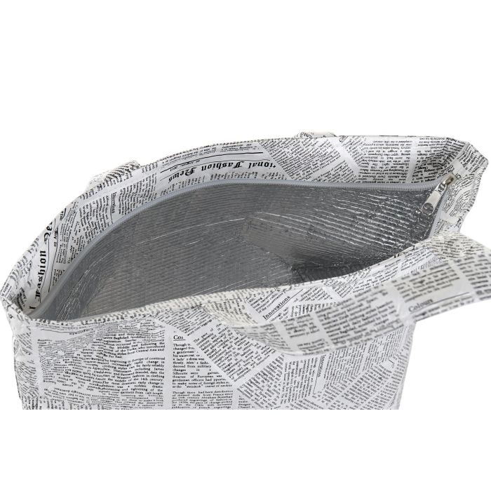 Bolsa Termica Loft DKD Home Decor Blanco Negro 14.5 x 20 x 23 cm 2 Bolsa Termica Loft DKD Home Decor Blanco Negro 14.5 x 20 x 23 cm 2