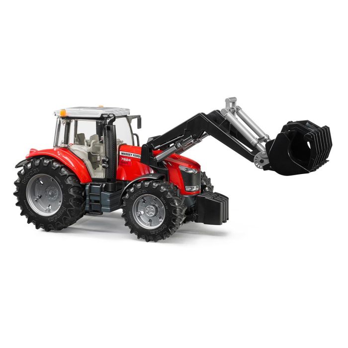 Massey Ferguson 7624 Con Pala Frontal 03047 Bruder 1