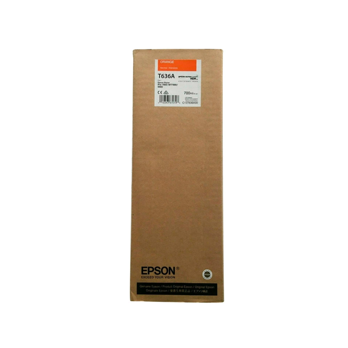 Epson SC-P Tinta Ultrachrome HDX/HD Naranja 700ml Ink-jet Original 1