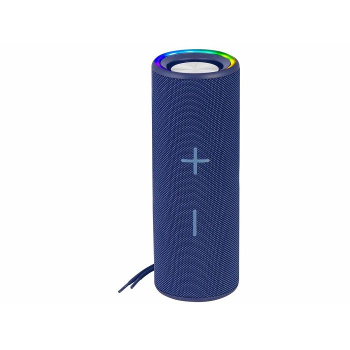 Trevi 0XR8A3504 Altavoz Portátil Estéreo Inalámbrico Bluetooth 20W RMS IPX4 para Fiesta con Micrófono, USB-C y MicroSD Azul 1