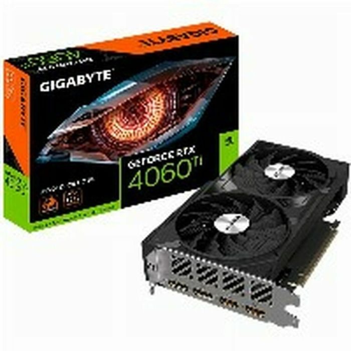 Tarjeta Gráfica Gigabyte GeForce RTX 4060 Ti WINDFORCE OC 8 GB GDDR6 7