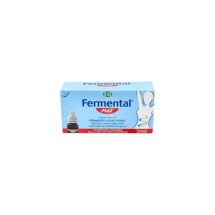 TREPATDIET-ESI Fermental Max 12 Viales - Fermentos lácticos para el bienestar de la flora intestinal
