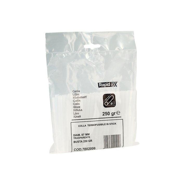 Cola Termofusible En Barra Rapid 250Gr Ø7/ 10Mm Bolsa De 13
