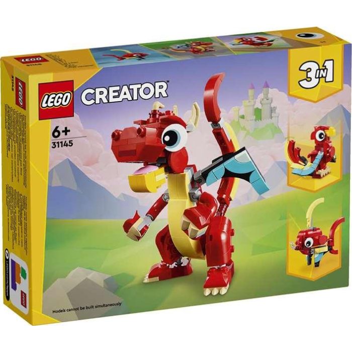 Juego de construccion dragón rojo lego creator Juego de construccion dragón rojo lego creator