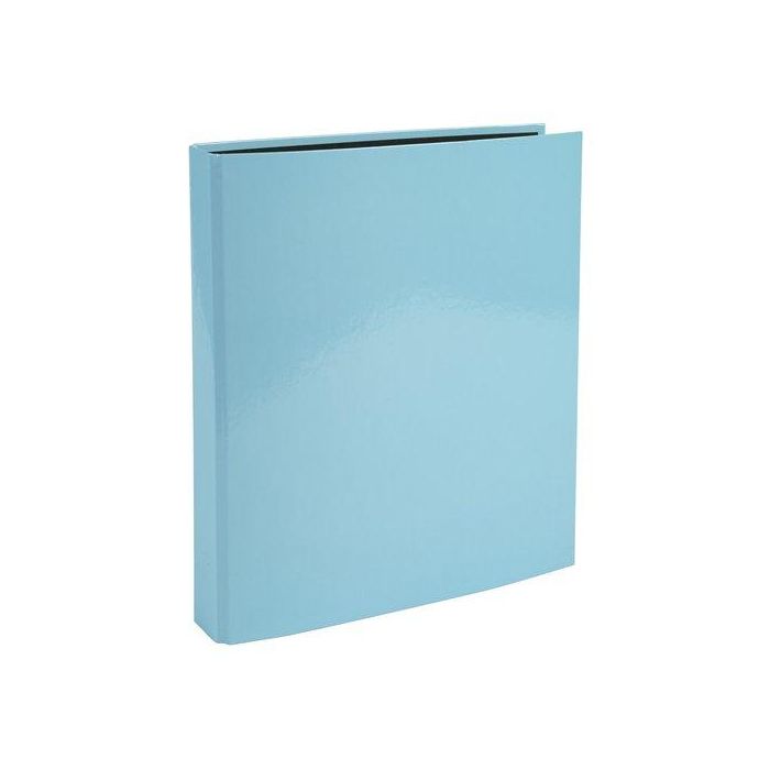 Carpeta De Anillas Exacompta Aquarel Carton Forrado A4 4 An.25Mm Azul