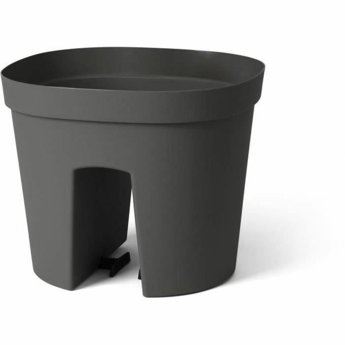 Garden Id 05011339 Maceta Balaustrada Smile Antracita 30 cm con Reserva de Agua, Reciclada y 100% Reciclable, para Barandillas 3 Garden Id 05011339 Maceta Balaustrada Smile Antracita 30 cm con Reserva de Agua, Reciclada y 100% Reciclable, para Barandillas 3