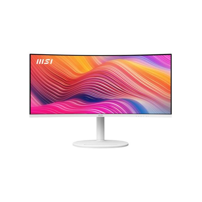 MSI Modern MD342CQPW pantalla para PC 86,4 cm (34") 3440 x 1440 Pixeles UltraWide Quad HD Blanco 1