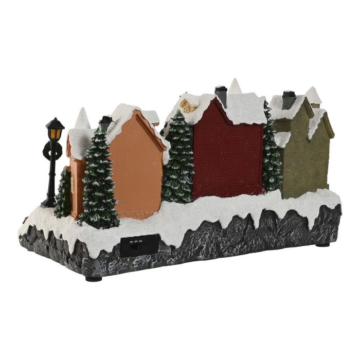 Ciudad Navidad Tradicional DKD Home Decor Multicolor 18.5 x 19 x 32 cm 2