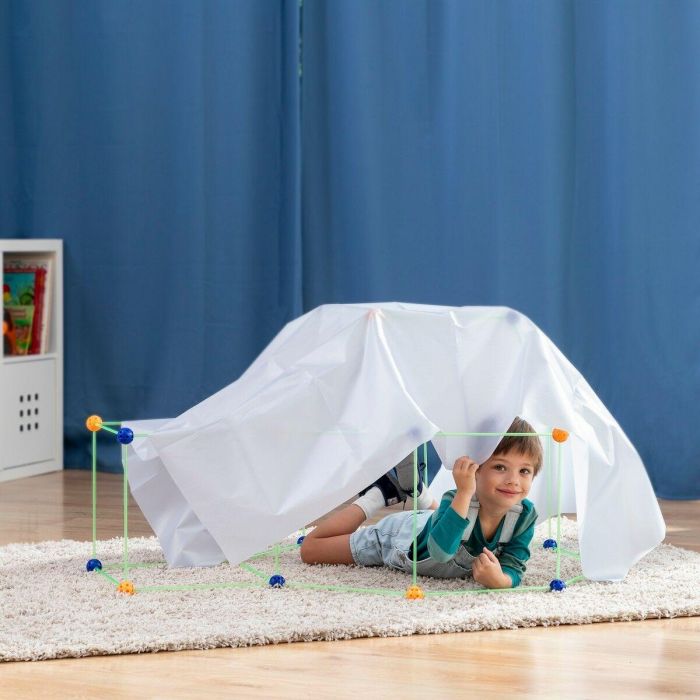 Kit de Construcción de Fuertes para Niños Archikitt InnovaGoods 85 Piezas 9 Kit de Construcción de Fuertes para Niños Archikitt InnovaGoods 85 Piezas 9