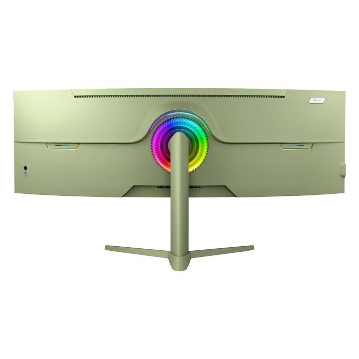 Arozzi Monitor Gaming Nova 49" Curvo Super UltraWide Dual QHD 5120x1440, VA, 165Hz, 4ms, HDR, 1500R, Verde