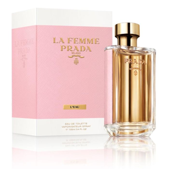Prada La Femme L'Eau Eau de Toilette 100 ml - Fresca con Plumeria, Mandarina, Cananga y Nardo