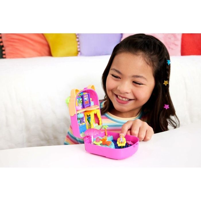 Polly Pocket Estuche Animal para Mini Muñecas World - Surtido con Modelos Aleatorios - 29,2x17,8x5,7 cm - Edad 4+ años 5