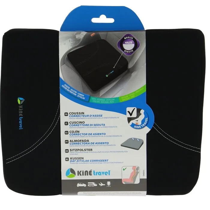 Kine Travel Cojín Corrector Assise 38 x 32 x 7 cm Espuma Alta Densidad Kine Travel Cojín Corrector Assise 38 x 32 x 7 cm Espuma Alta Densidad