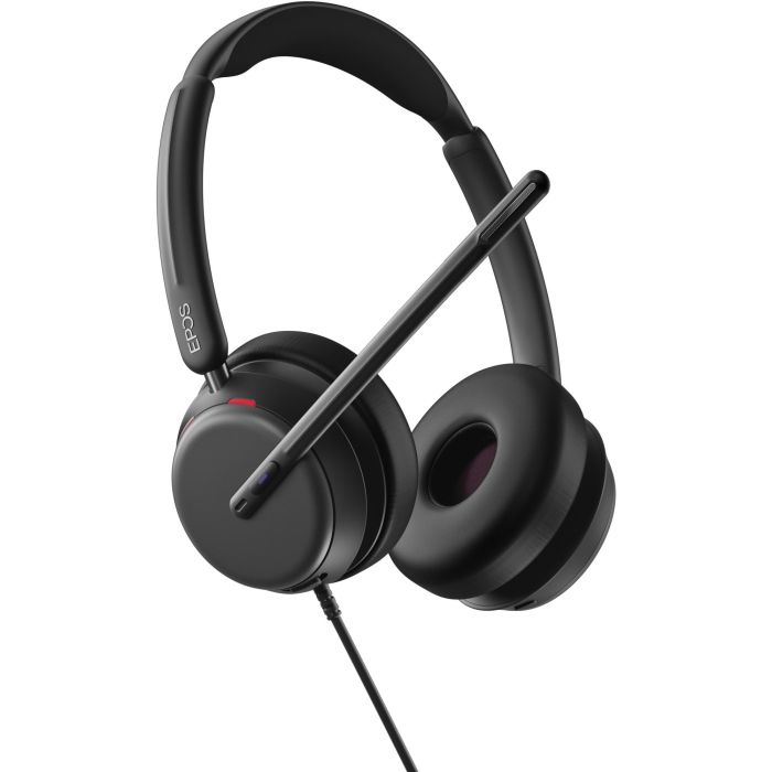 EPOS Auriculares Impact 860T Diadema Oficina/Centro de llamadas Alámbrico Negro 179g Micrófono Cancelación Ruido 20Hz-20kHz Conexión USB 3