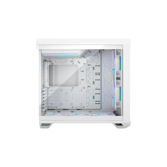 Fractal Design Torrent Blanco Caja de PC con 2x180mm Ventiladores Frontales y 3x140mm Ventiladores Inferiores, Soporta ATX, EATX, ITX 12
