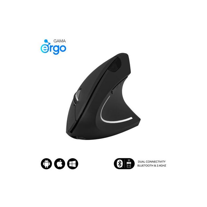 SUBBLIM GLIDE VERTICAL ERGO DUAL MOUSE BATTERY B