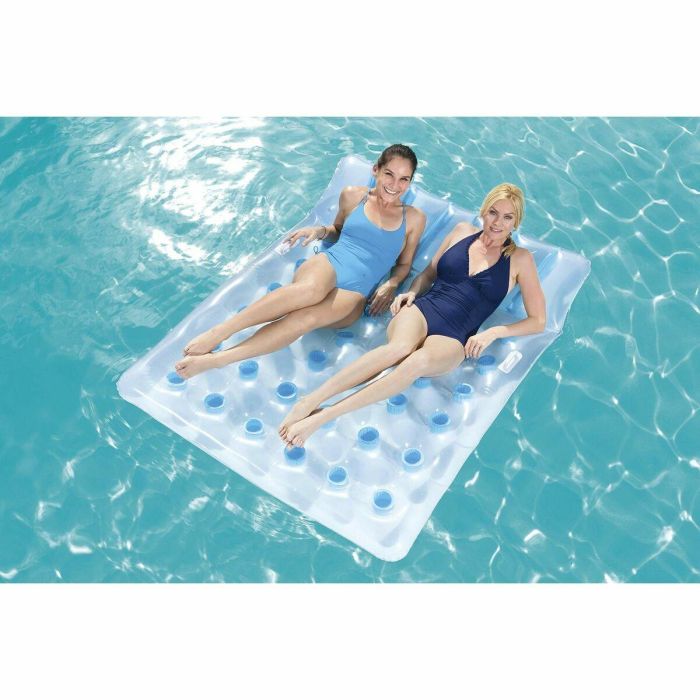 Bestway Colchoneta Doble Hinchable Vasos 193x142 cm Playa y Piscina 43055 16
