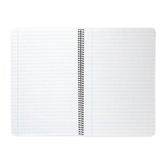 Cuaderno Espiral Liderpapel Folio Pautaguia Tapa Blanda 80H 75 gr Cuadro Pautado 2,5 mm Con Margen Colores Surtidos 8 unidades 5