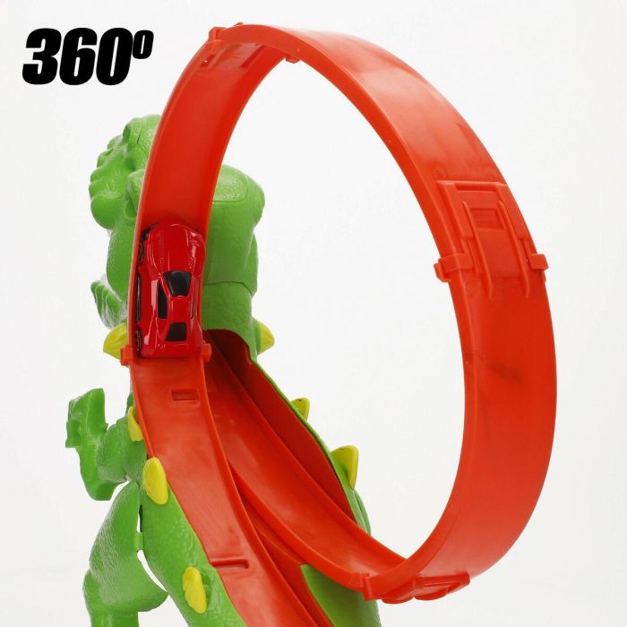 Pista de Carreras Teamsterz 58 X 35 X 13 CM (4 Unidades) 4 Pista de Carreras Teamsterz 58 X 35 X 13 CM (4 Unidades) 4