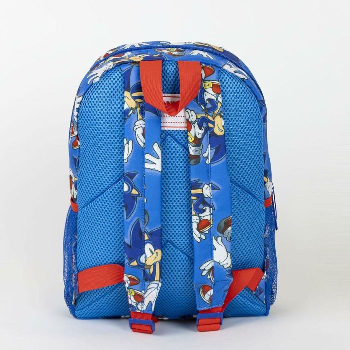 Mochila Infantil Sonic Azul 23 x 33 x 9 cm 2 Mochila Infantil Sonic Azul 23 x 33 x 9 cm 2