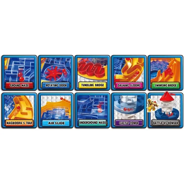 Epoch Super Mario Castle Land 7378 Juego de Habilidad de Mesa para Niños +4 Años 2 Epoch Super Mario Castle Land 7378 Juego de Habilidad de Mesa para Niños +4 Años 2