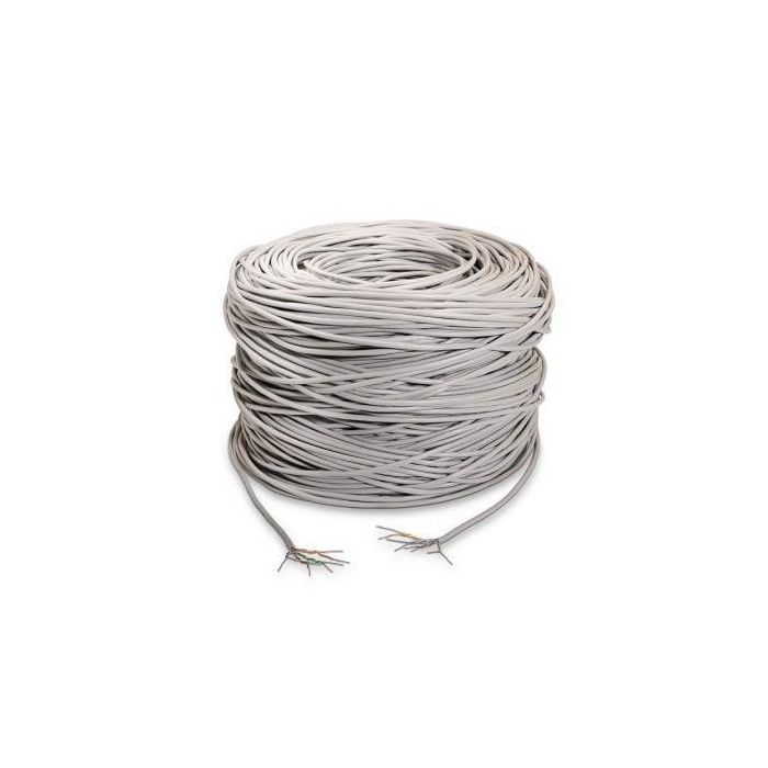 Bobina de Cable RJ45 UTP Aisens A133-0208 Cat.5e/ 100m/ Gris Bobina de Cable RJ45 UTP Aisens A133-0208 Cat.5e/ 100m/ Gris