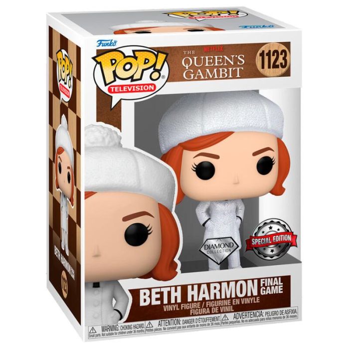 Figura POP Gambito de Dama Beth Finale Exclusive 0 Figura POP Gambito de Dama Beth Finale Exclusive 0