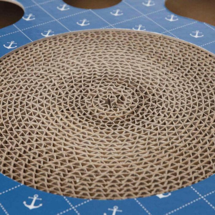 Rascador para Gatos Trixie Azul Cartón Plástico Ø 33 cm 7