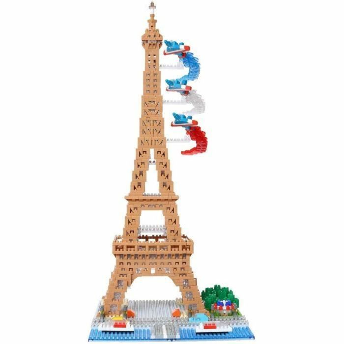 Bandai NB057 Torre Eiffel Nanoblock, Puzzle de Construcción, 500 Piezas, A partir de 8 Años 6 Bandai NB057 Torre Eiffel Nanoblock, Puzzle de Construcción, 500 Piezas, A partir de 8 Años 6