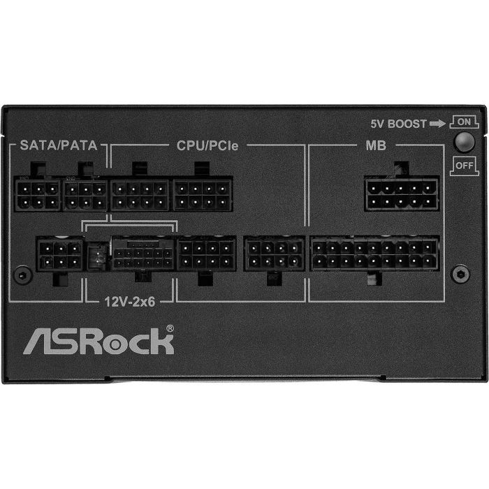 ASRock PG-750G Fuente de Alimentación 750W 80 PLUS Gold, 135mm, Modular, PCI-E 5.1 (12+4pin)x1, PCI-E (6+2 pin)x3, SATA (5 pin)x9 - 90-UXP075-GFEAAB 3