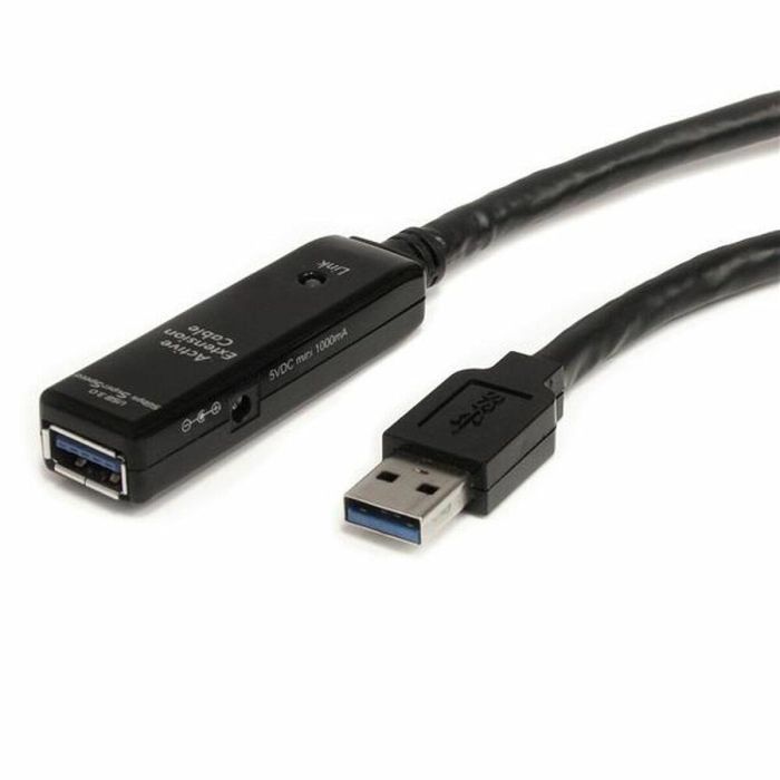 Cable USB Startech USB3AAEXT3M USB A Negro