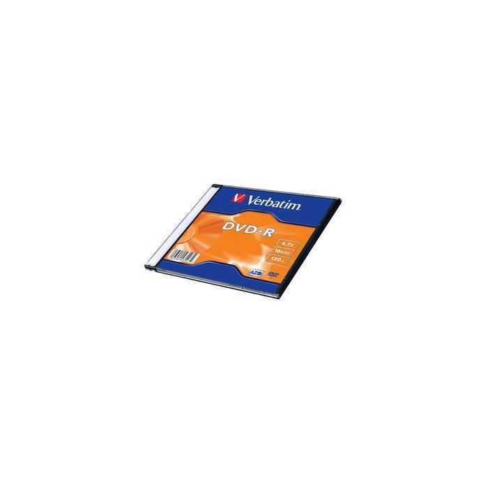 Verbatim Disco DVD-R Grabable 16x Matt Silver para Datos, Vídeo, Fotos y Música Alta Calidad Amplia Compatibilidad Verbatim Disco DVD-R Grabable 16x Matt Silver para Datos, Vídeo, Fotos y Música Alta Calidad Amplia Compatibilidad