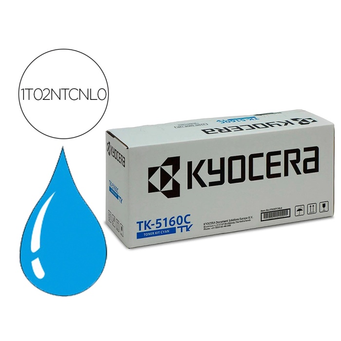 Kyocera TK-5160C toner Cian 0 Kyocera TK-5160C toner Cian 0