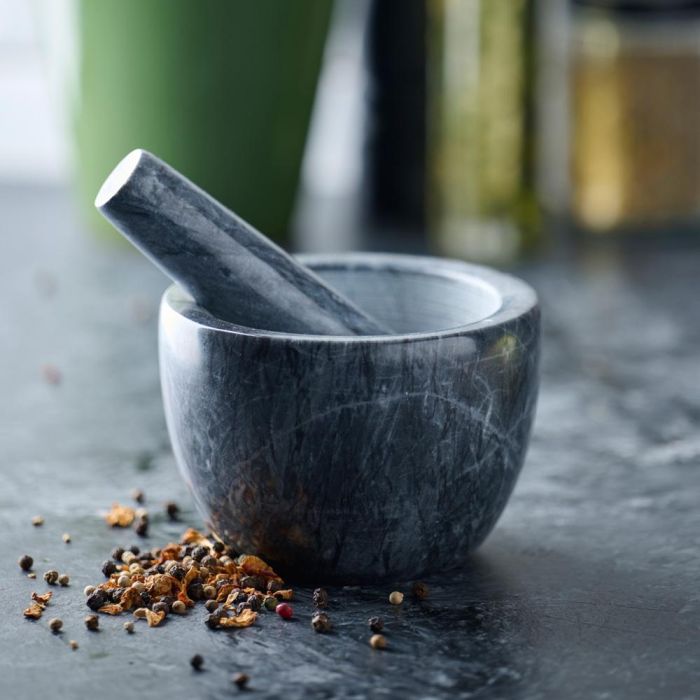 Day Mortero de Mármol con Mano, Diámetro 12 cm, Altura 9 cm 4