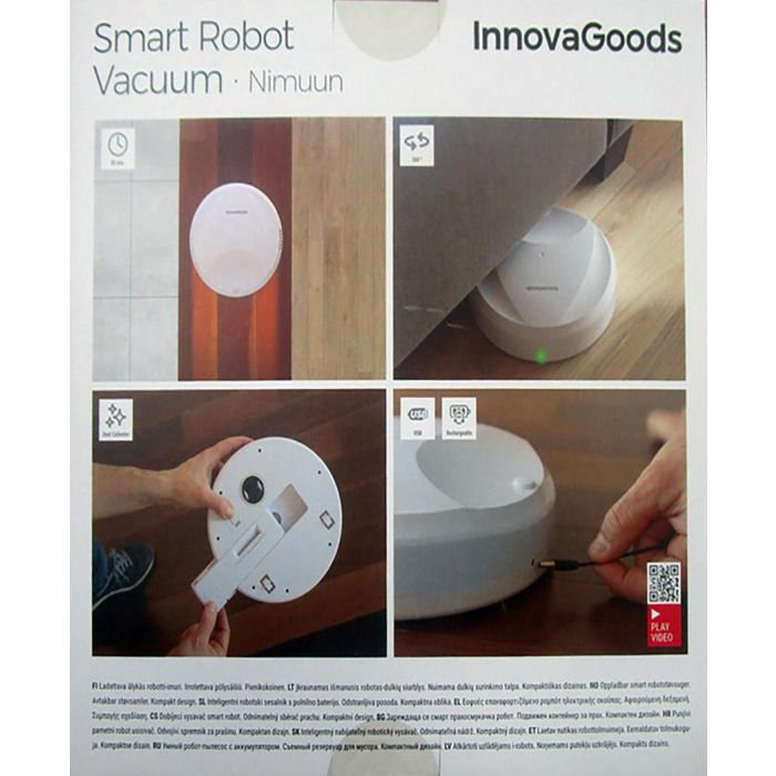 Robot Aspirador Inteligente InnovaGoods 9