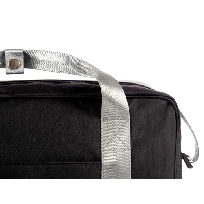 Bolsa Viaje Asa Surt Azul Negro Berilo 14X34CM (12 Unidades) 2 Bolsa Viaje Asa Surt Azul Negro Berilo 14X34CM (12 Unidades) 2