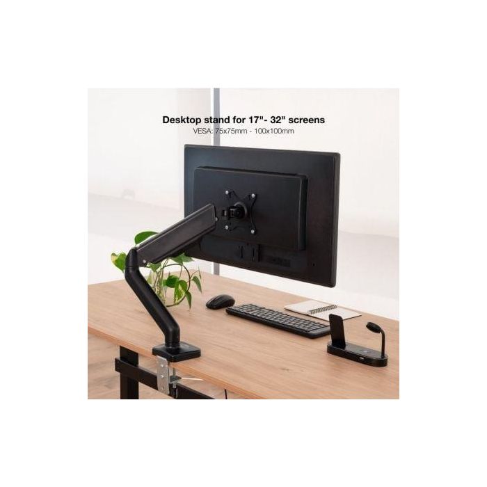 TOOQ Soporte Mesa para Monitor hasta 9kg 3 TOOQ Soporte Mesa para Monitor hasta 9kg 3