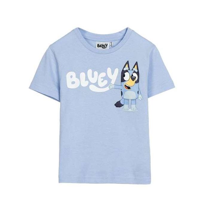 Camiseta corta single jersey bluey 4 años Camiseta corta single jersey bluey 4 años