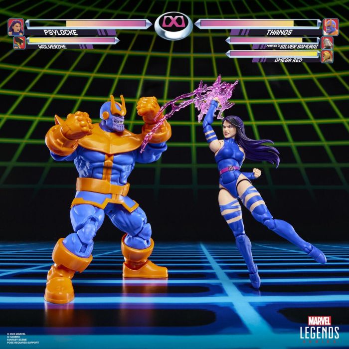 Blister 2 figuras Psylocke vs Thanos Gameverse Marvel Legends 15cm 4 Blister 2 figuras Psylocke vs Thanos Gameverse Marvel Legends 15cm 4
