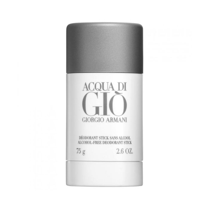 Giorgio Armani Acqua di Gio Pour Homme Desodorante en Barra para Hombre 75ml – Fresco, Aromático, Acuático con Bergamota, Jazmín y Cedro