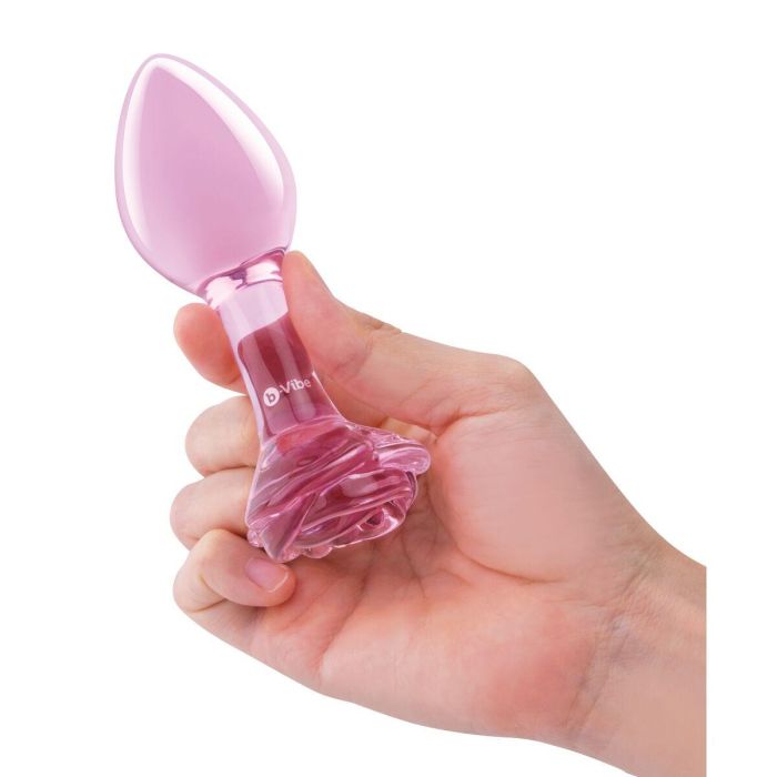 Plug Anal B-Vibe Rosa 3 Plug Anal B-Vibe Rosa 3