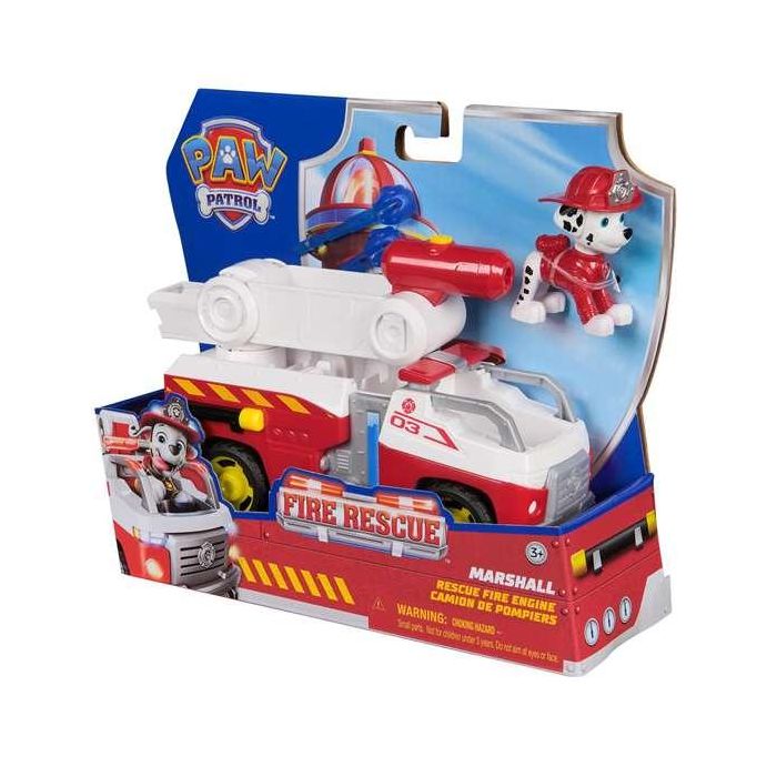 Vehiculo paw patrol fire rescue. 20,3x25,4x8,13 cm. - modelos surtidos 16