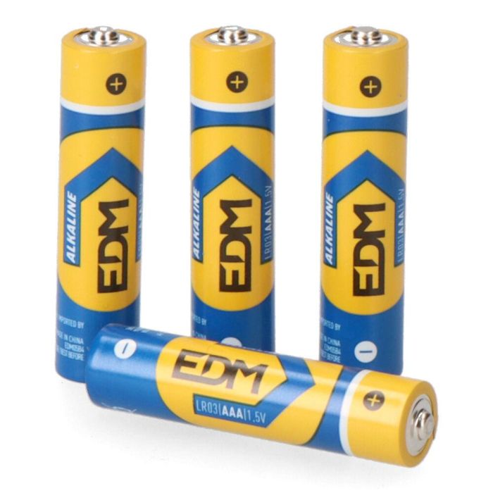 Edm Pila Alcalina Long Life LR03 AAA (Blister 4 Unid.) 1.5V 1