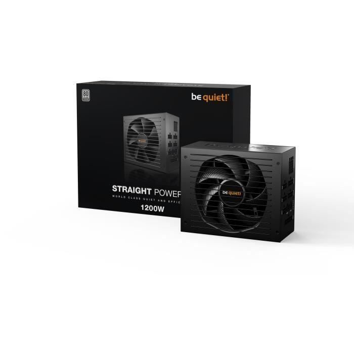 be quiet! Straight Power 12 1200W 80+Platinum Fuente ATX 3.0 Modular 3 be quiet! Straight Power 12 1200W 80+Platinum Fuente ATX 3.0 Modular 3