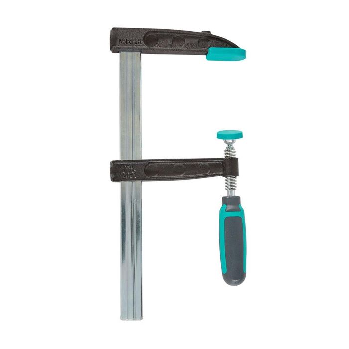 Wolfcraft Sargento de tornillo 1" 120-300mm acero verde 3620000