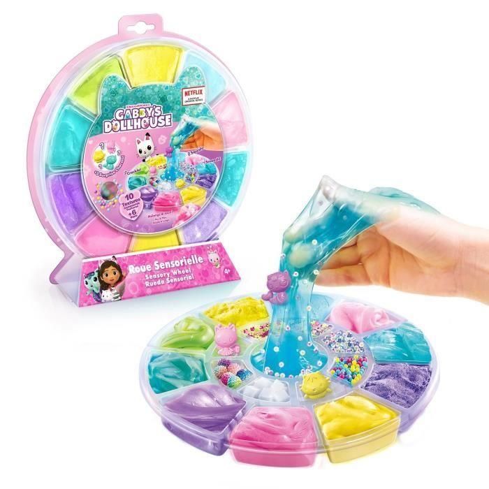 Canal Toys - GABBY Y LA CASA MÁGICA - Rueda de Texturas Sensoriales - GAB 012