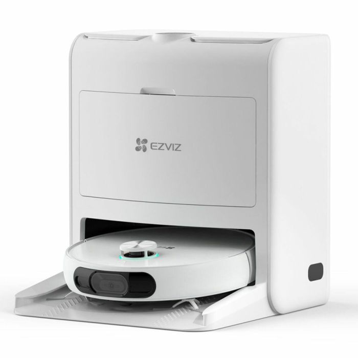 Ezviz Aspiradora Robot RS2 con Base - Lavado, Secado y Recarga Automáticos - 4000 Pa