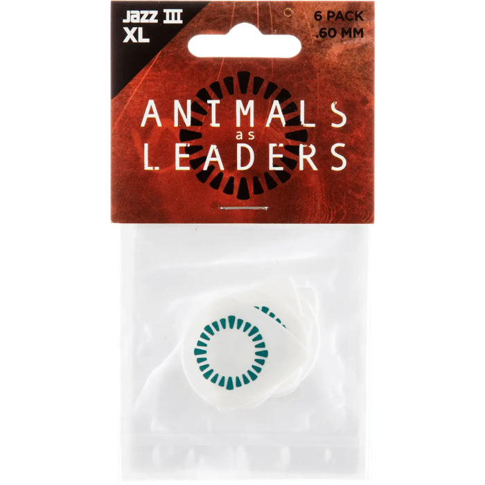 Dunlop Púas Signature Tosin Abasi Jazz III - 0.60mm (Pack 6) 3